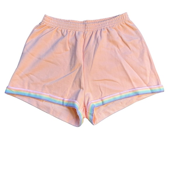 PIT USA by Stephanie Gottlieb Standard Size Pastel Pink Rainbow B15 - Picture 1 of 9